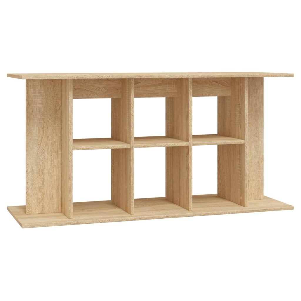 vidaXL Aquarium Stand Sonoma Oak 120x40x60 cm Engineered Wood