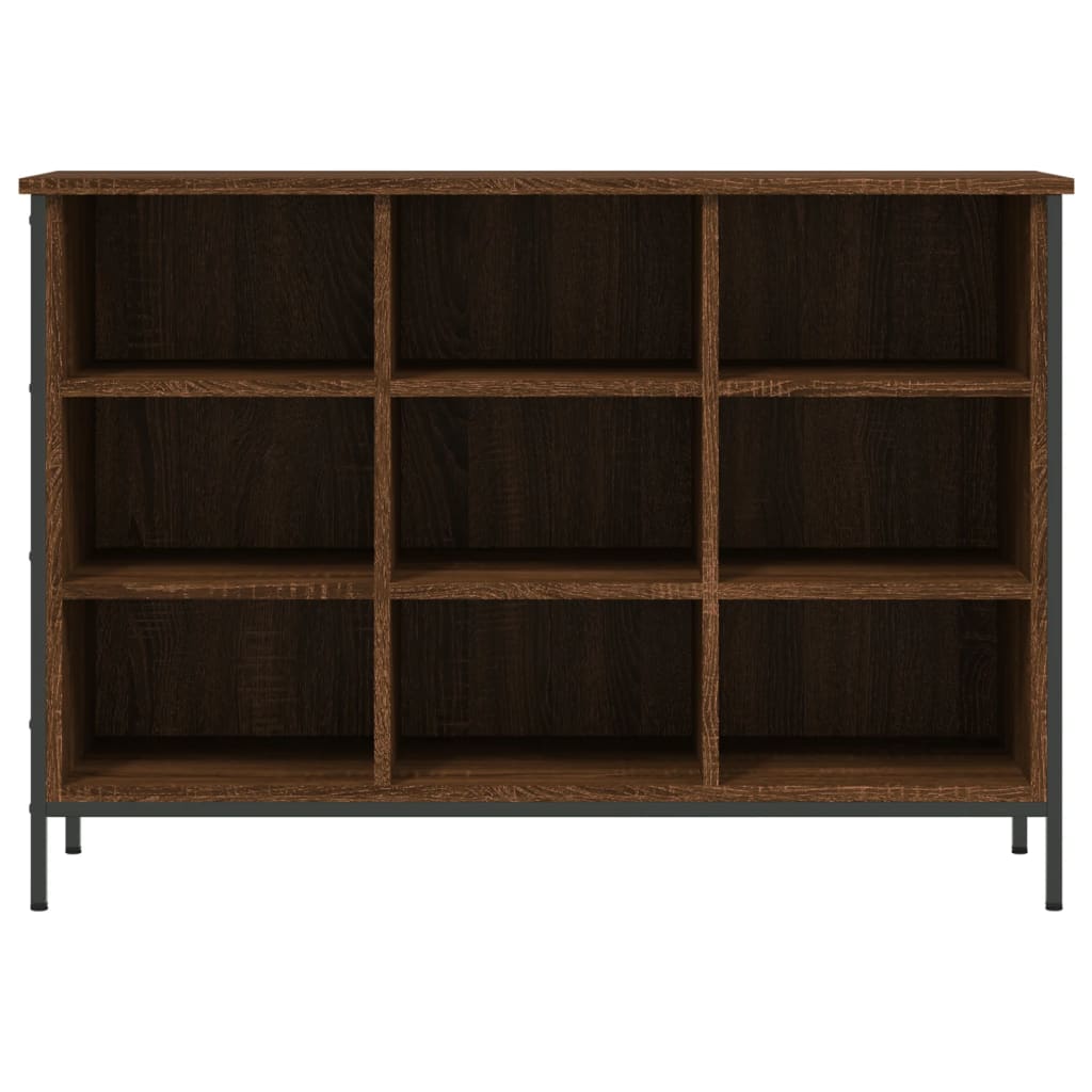 vidaXL Shoe Cabinet Brown Oak 100x35x70 cm Engineered Wood