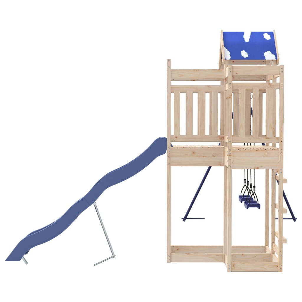 vidaXL Outdoor Playset Solid Wood Pine