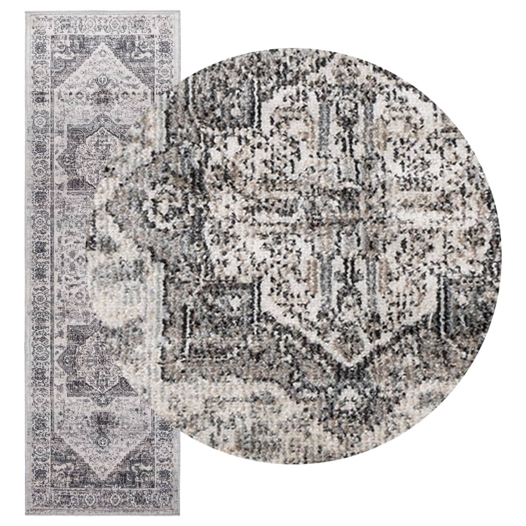 vidaXL Rug ARBIZU Indoor and Outdoor Vintage Design 80x250 cm