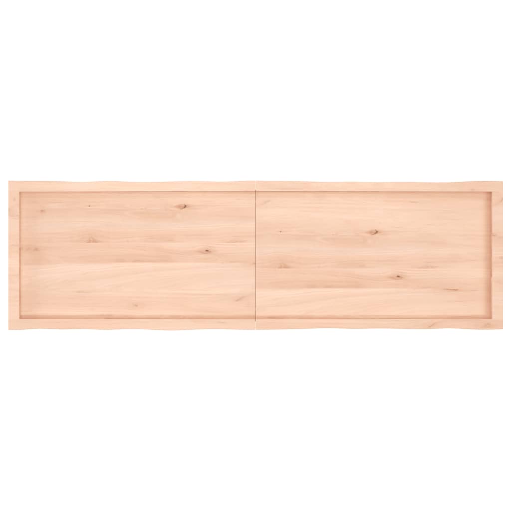 vidaXL Table Top 180x50x(2-6) cm Untreated Solid Wood Live Edge