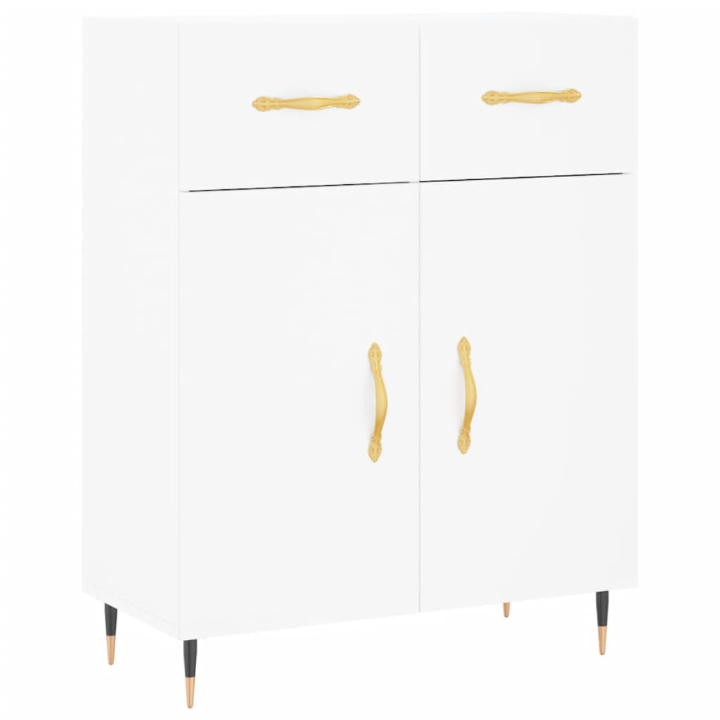 vidaXL Highboard White 69.5x34x180 cm Engineered Wood