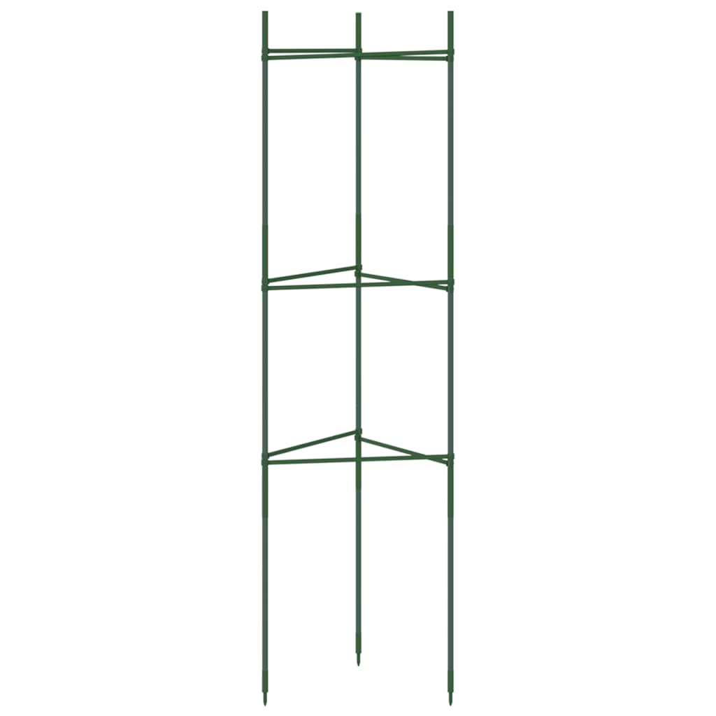 vidaXL Tomato Cage 2 pcs 116 cm Steel and PP