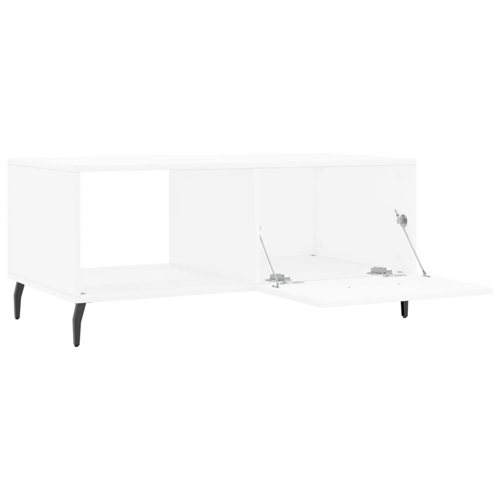 vidaXL Coffee Table White 90x50x40 cm Engineered Wood