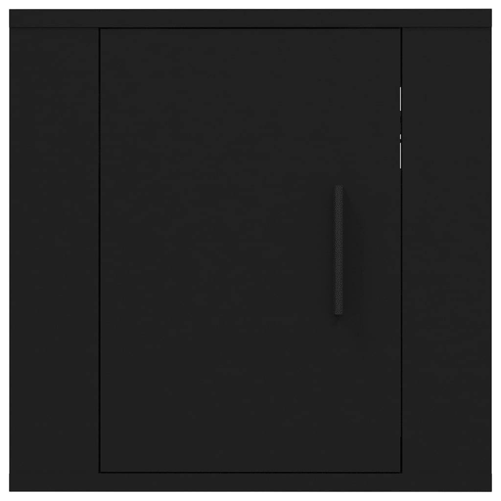 vidaXL Wall Mounted TV Cabinet Black 40x34,5x40 cm