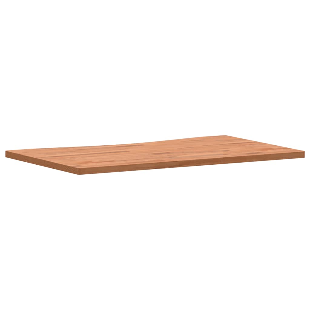 vidaXL Desk Top 100x(55-60)x2.5 cm Solid Wood Beech