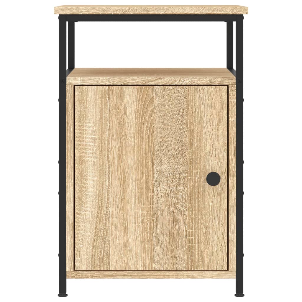 vidaXL Bedside Cabinet Sonoma Oak 40x42x60 cm Engineered Wood