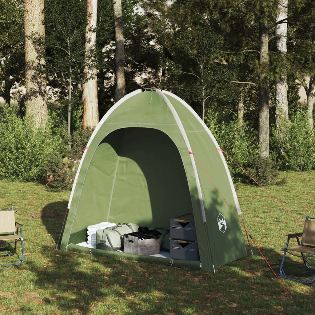 vidaXL Storage Tent Green Waterproof