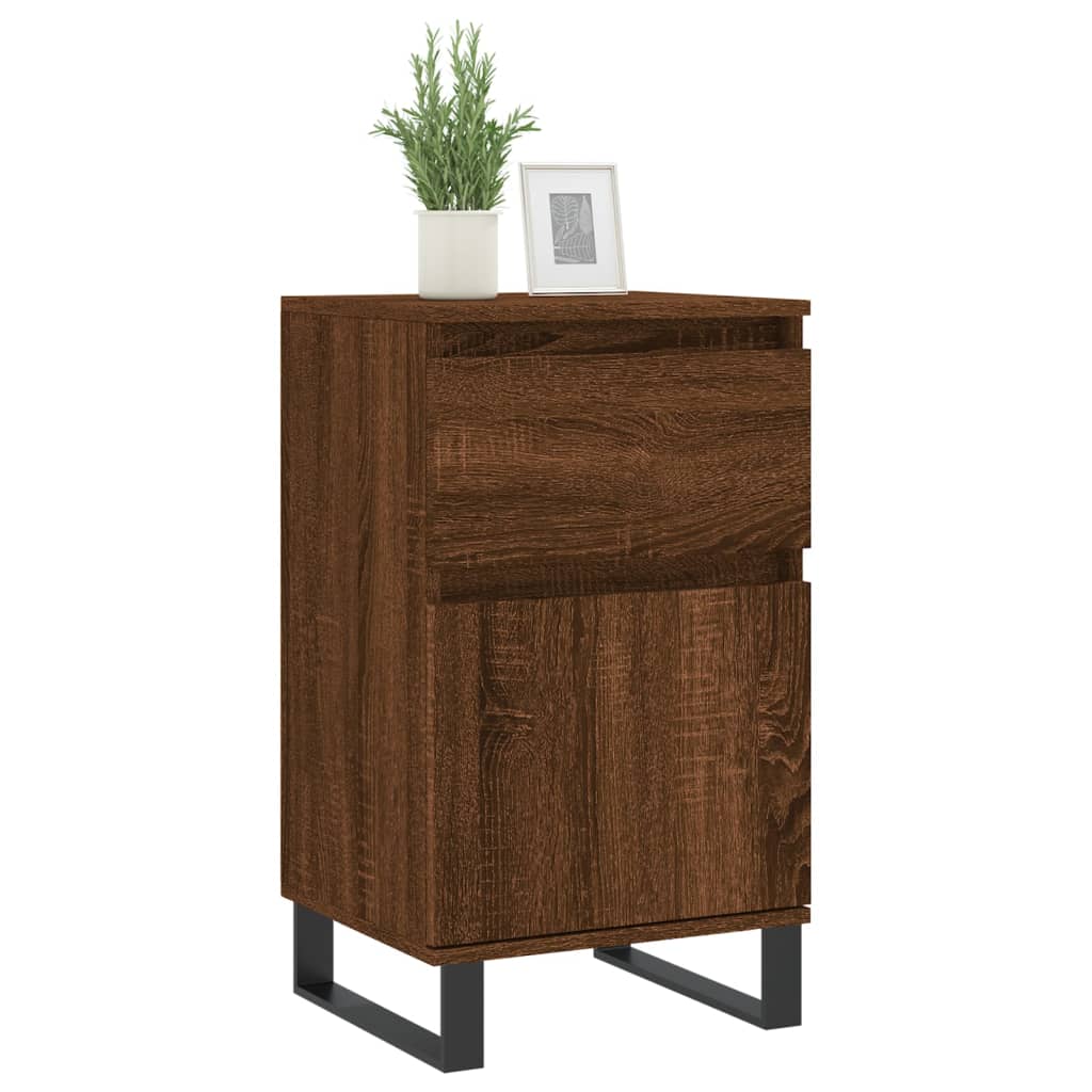 vidaXL Sideboard Brown Oak 40x35x70 cm Engineered Wood