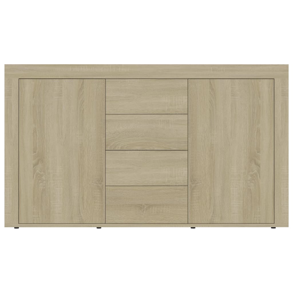 vidaXL Sideboard Sonoma Oak 120x36x69 cm Engineered Wood