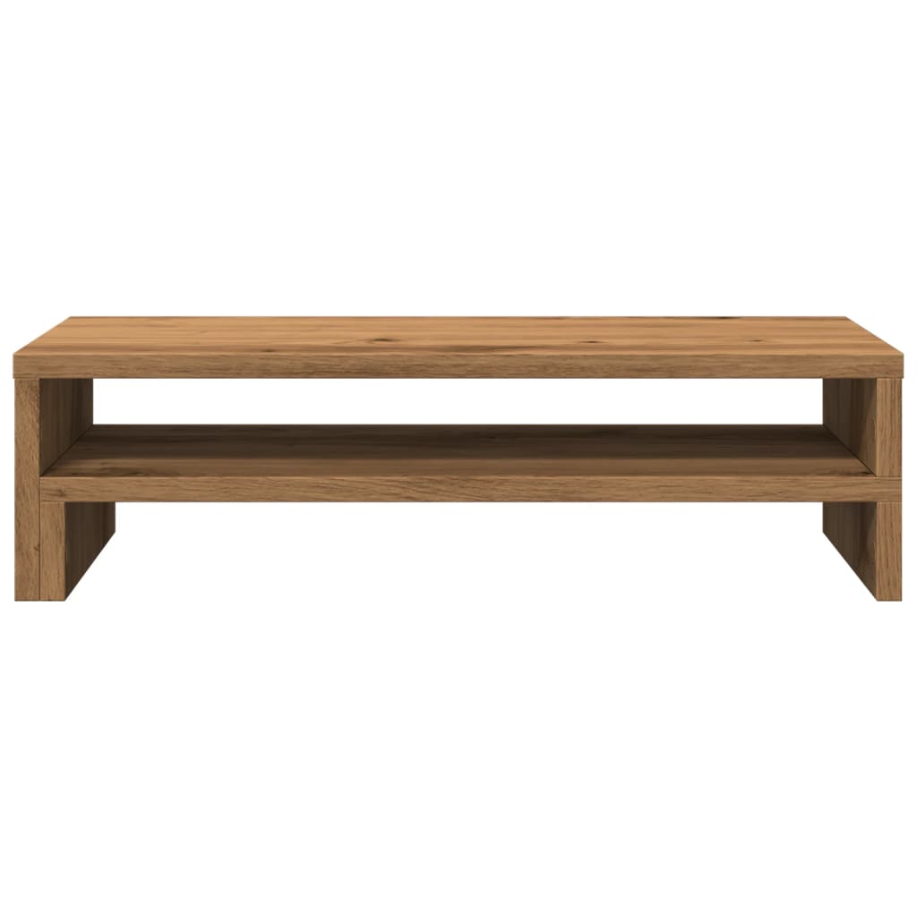 vidaXL Monitor Stand Artisian Oak 54x22x15 cm Engineered Wood