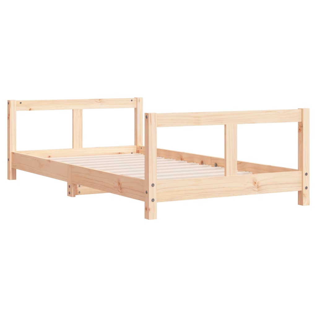 vidaXL Kids Bed Frame 80x160 cm Solid Wood Pine