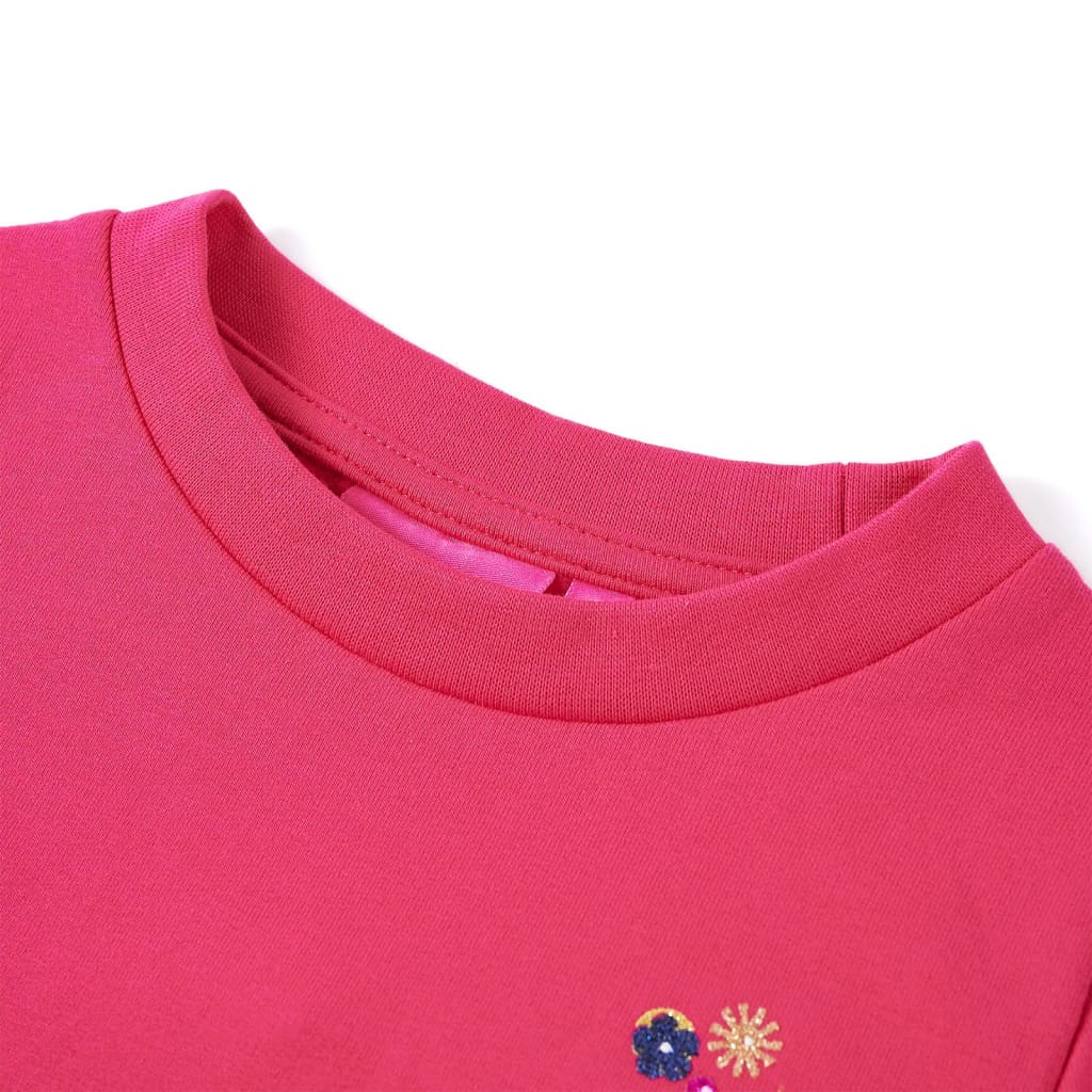 Kids' Sweatshirt Bright Pink 116