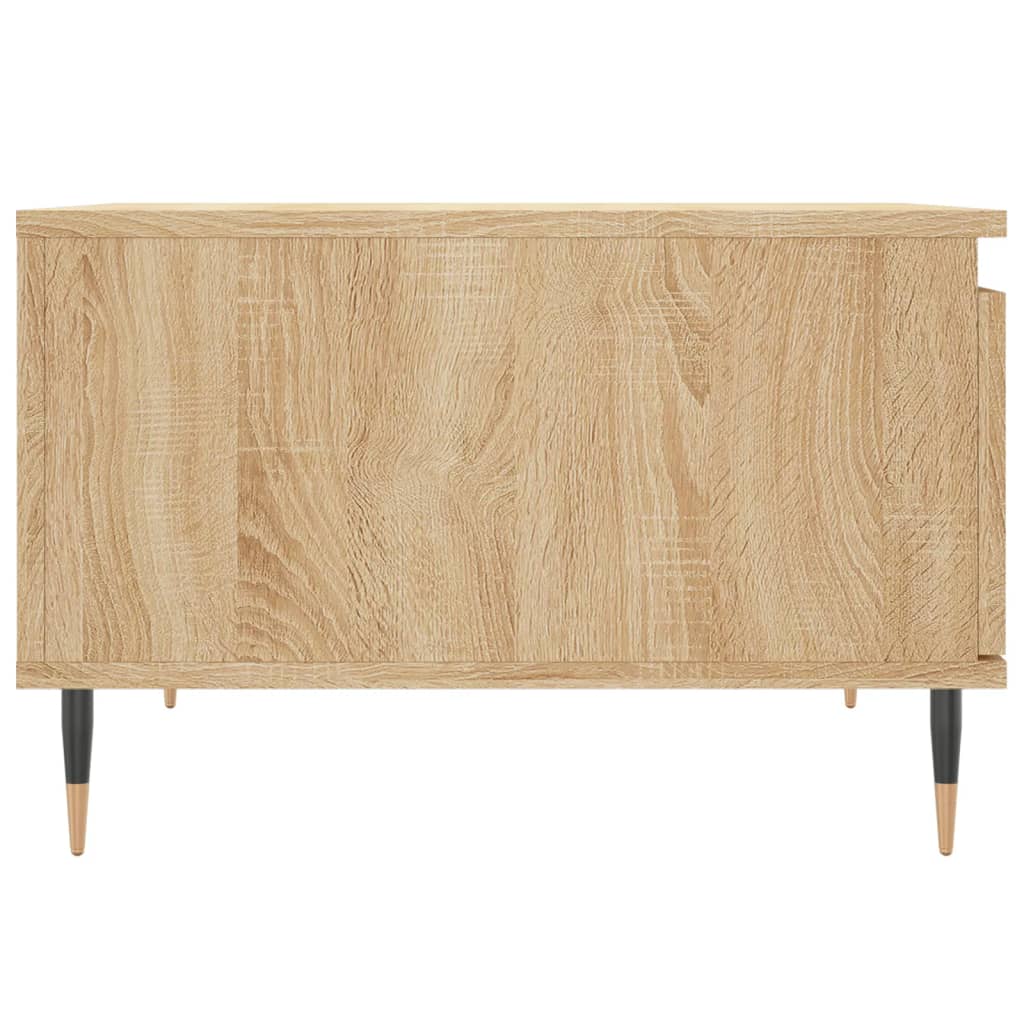 vidaXL Coffee Table Sonoma Oak 55x55x36.5 cm Engineered Wood