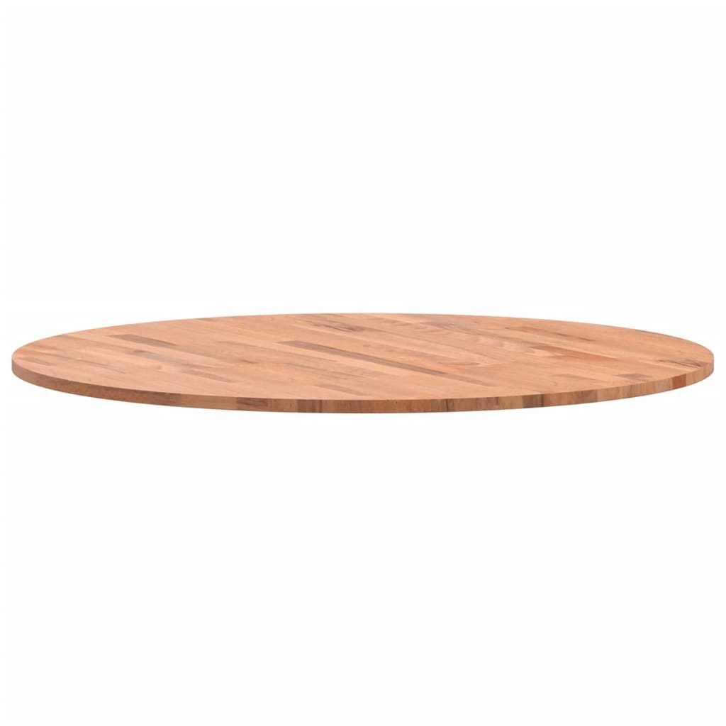 vidaXL Table Top Ø80x1.5 cm Round Solid Wood Beech