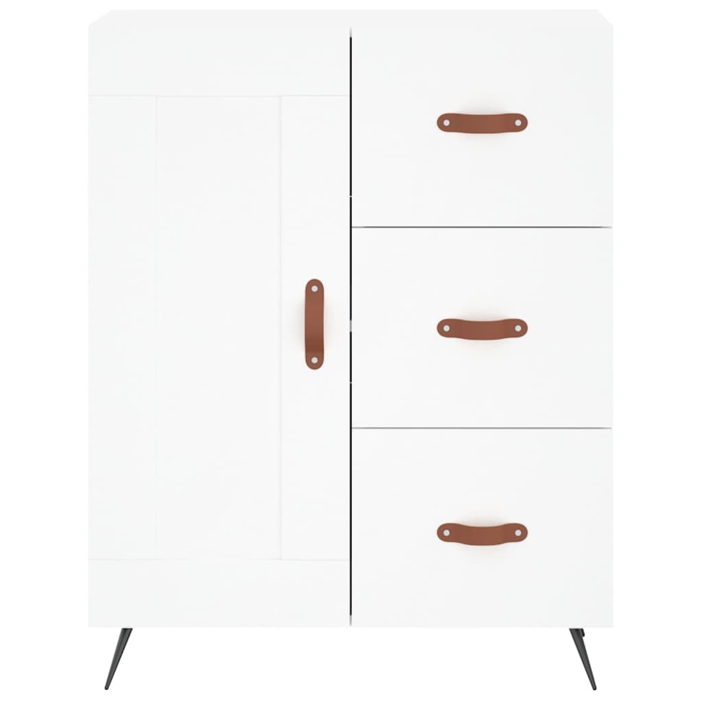 vidaXL Highboard White 69.5x34x180 cm Engineered Wood