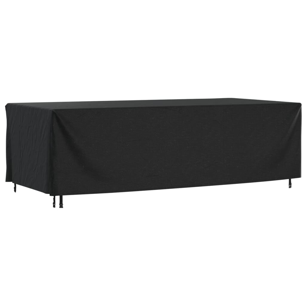 vidaXL Garden Furniture Cover Black 300x140x90 cm Waterproof 420D