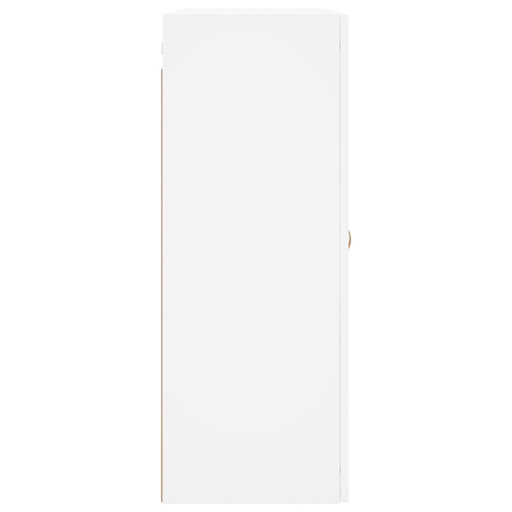 vidaXL Wall Mounted Cabinet White 69.5x34x90 cm