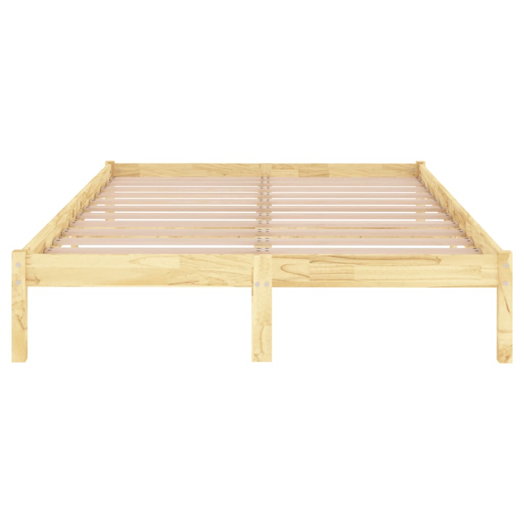 vidaXL Bed Frame without Mattress Solid Wood 160x200 cm