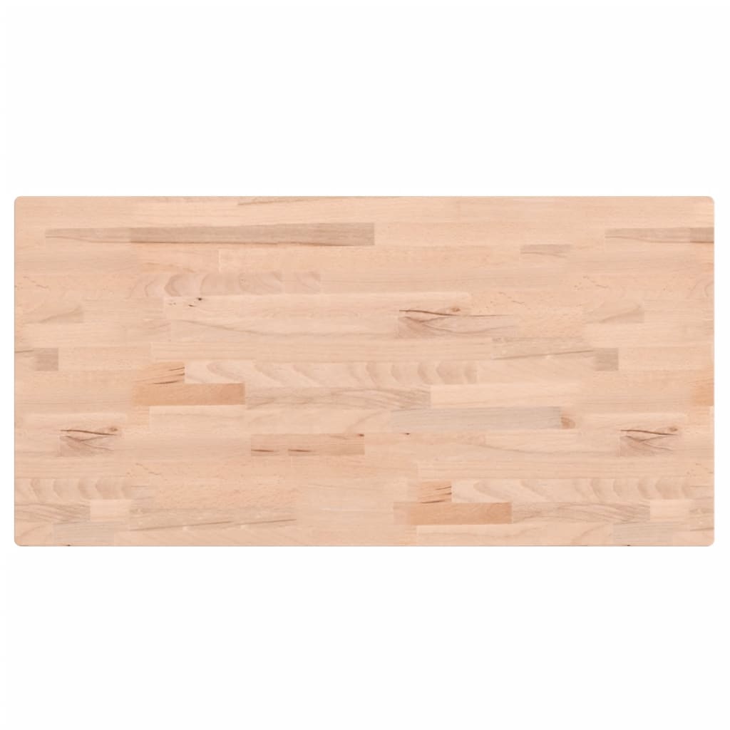 vidaXL Bathroom Countertop 80x40x1.5 cm Solid Wood Beech