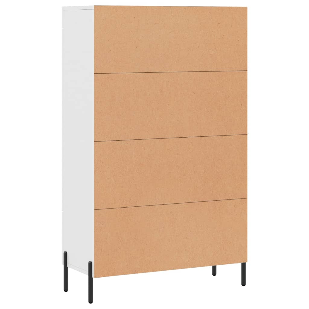 vidaXL Highboard White 69.5x31x115 cm Engineered Wood