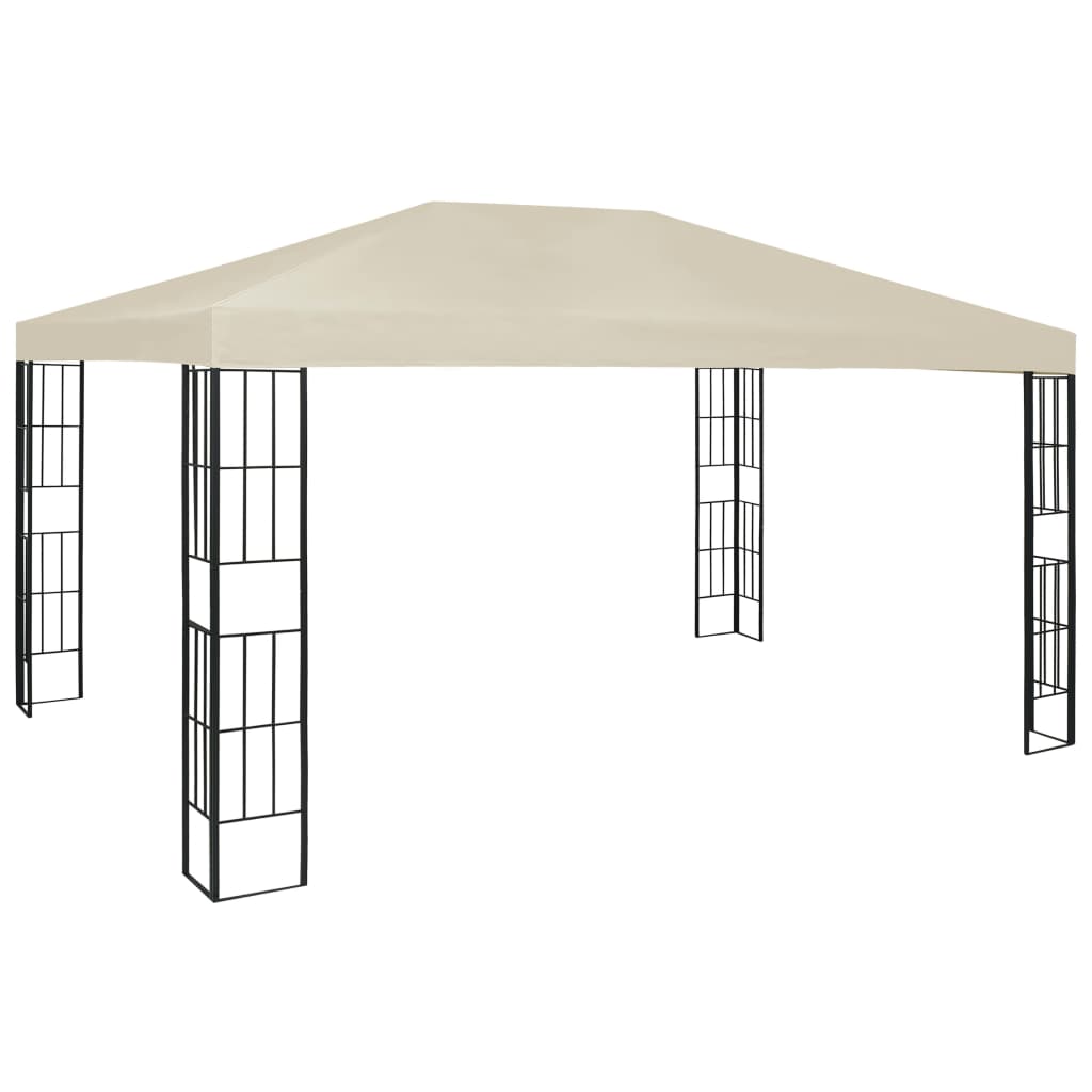 vidaXL Gazebo 3x4 m Cream