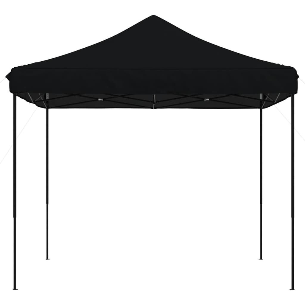 vidaXL Foldable Party Tent Pop-Up Black 292x292x315 cm