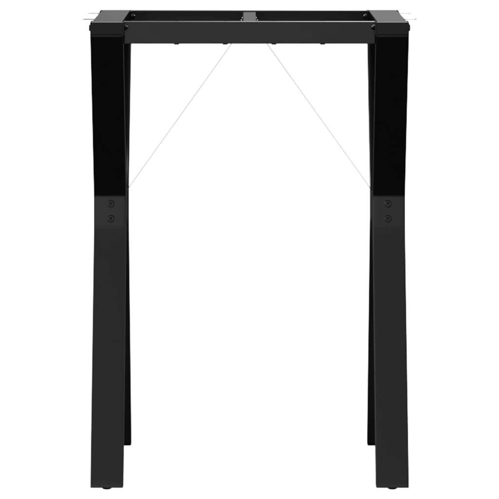 vidaXL Dining Table Legs Y-Frame 50x40x73 cm Cast Iron