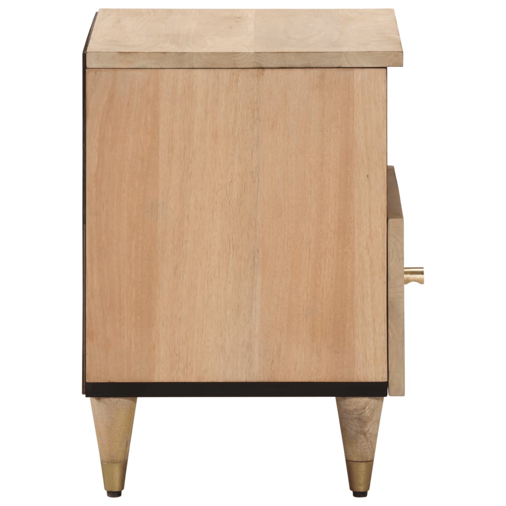 vidaXL Bedside Cabinets 2 pcs 40x33x46 cm Solid Wood Mango