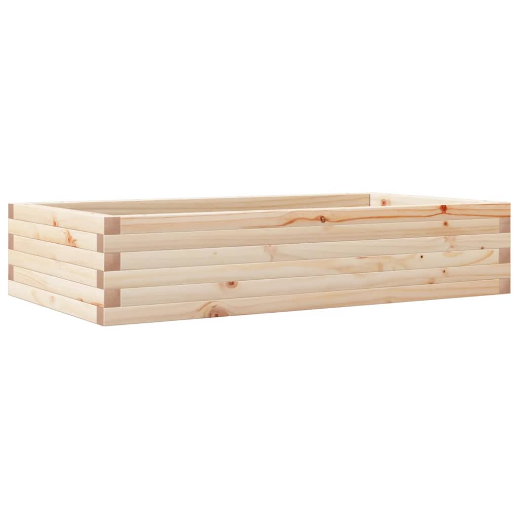 vidaXL Garden Planter 110x60x23 cm Solid Wood Pine