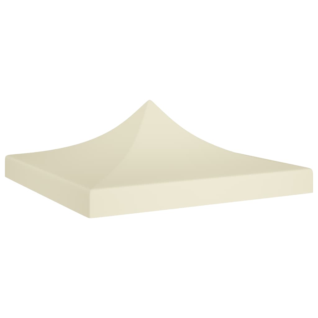 vidaXL Party Tent Roof 2x2 m Cream 270 g/m²