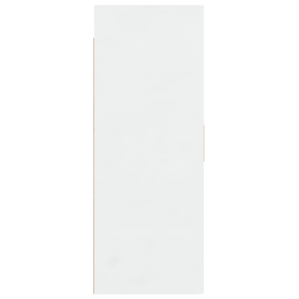 vidaXL Hanging Wall Cabinet White 69.5x34x90 cm