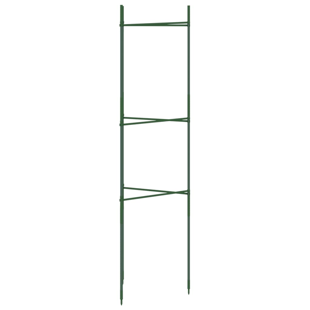 vidaXL Tomato Cage 2 pcs 116 cm Steel and PP