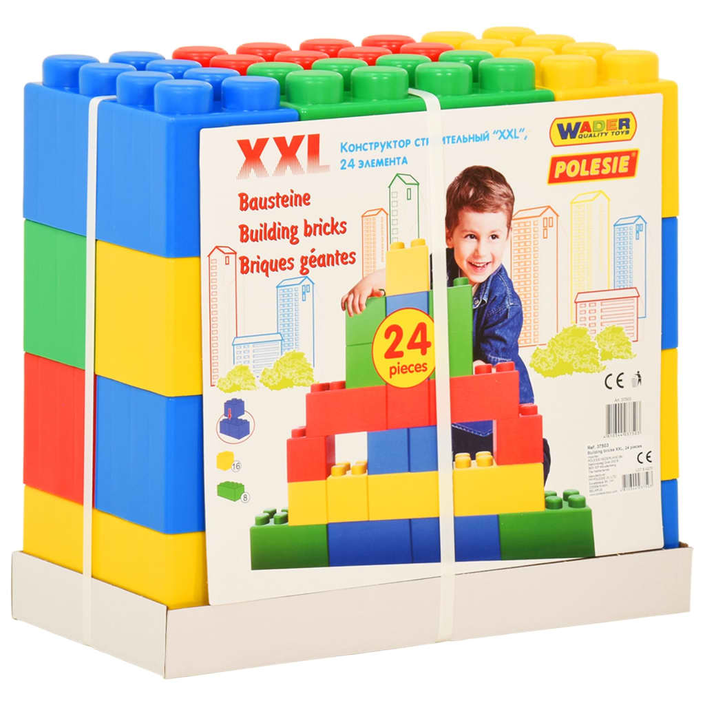 Polesie Wader Block Toys XXL 24 Piece