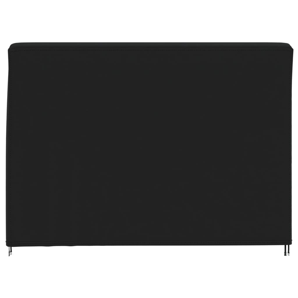 vidaXL Garden Swing Cover Black 220x150x150 cm 420D Oxford