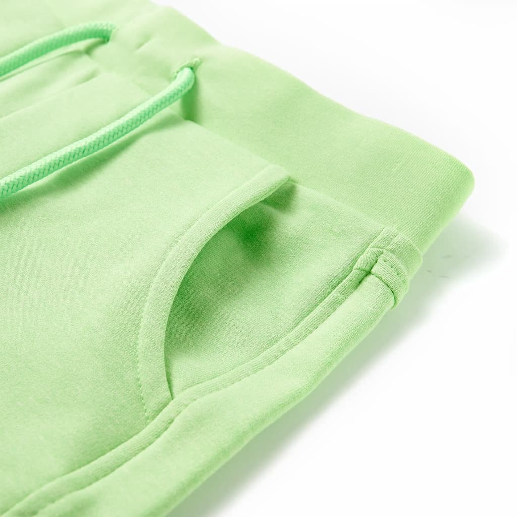 Kids' Shorts Fluo Green 104