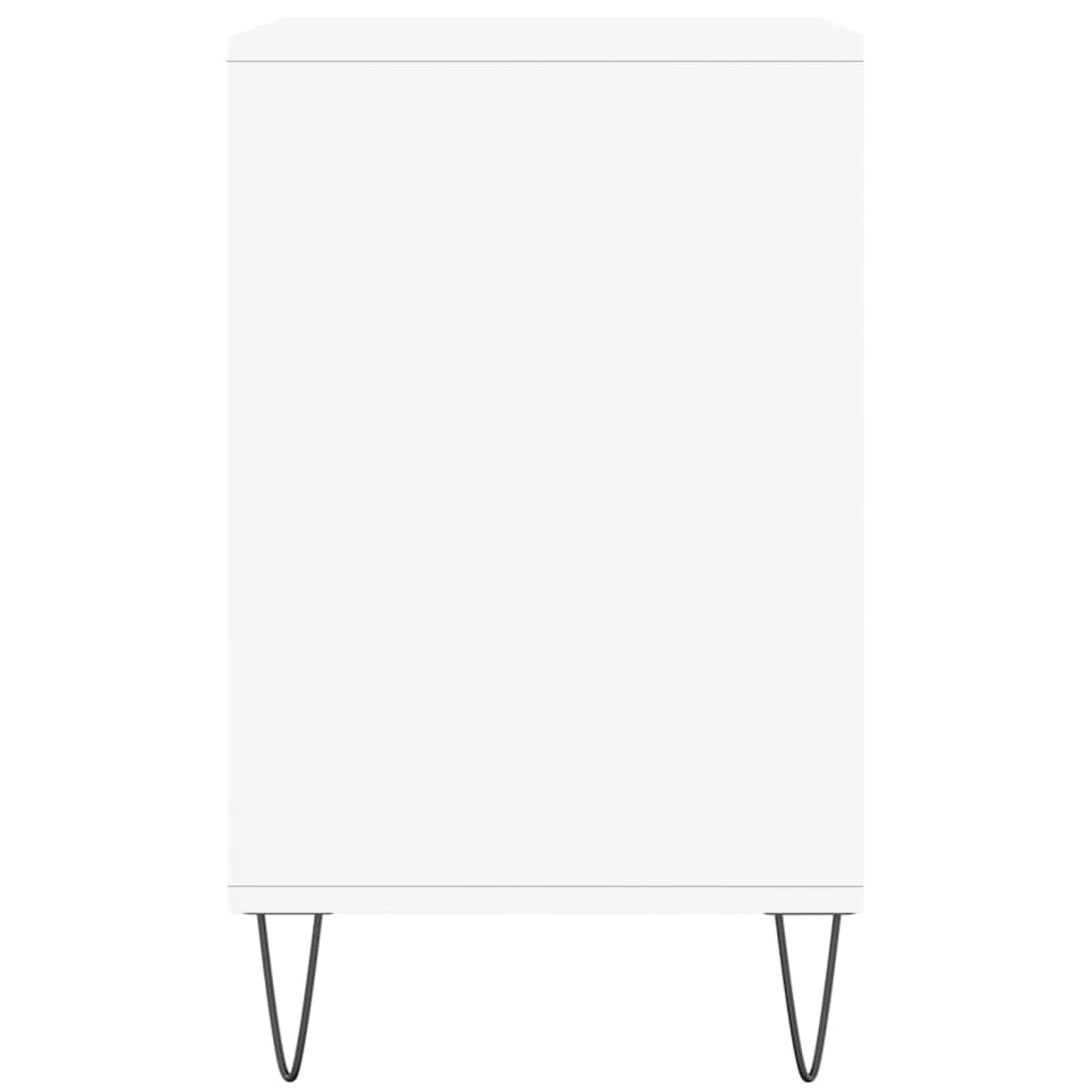 vidaXL Shoe Cabinet High Gloss White 102x36x60 cm Engineered Wood