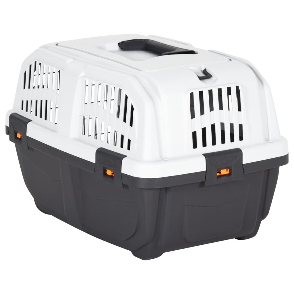 vidaXL Pet Carrier with Metal Door 48x31.5x31 cm Polypropylene