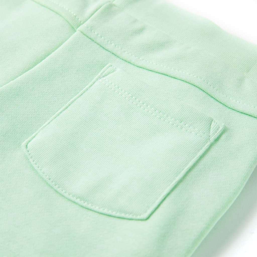 Kids' Shorts with Drawstring Bright Green 128