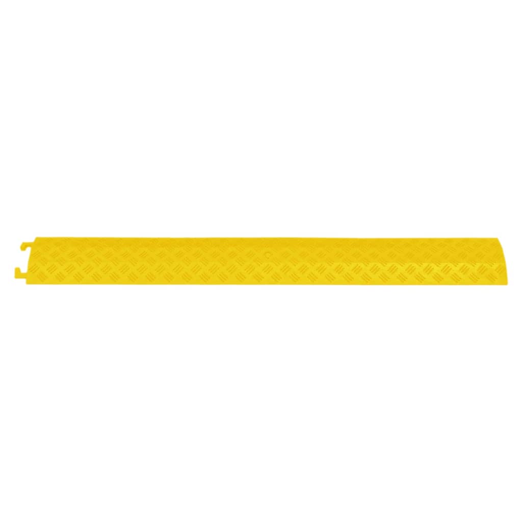 vidaXL Cable Protector Ramps 2 pcs 98.5 cm Yellow