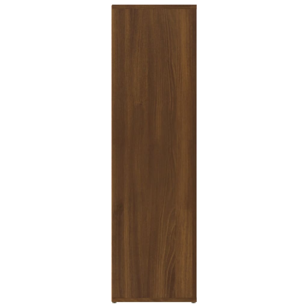 vidaXL Sideboard Brown Oak 80x30x106 cm Engineered Wood