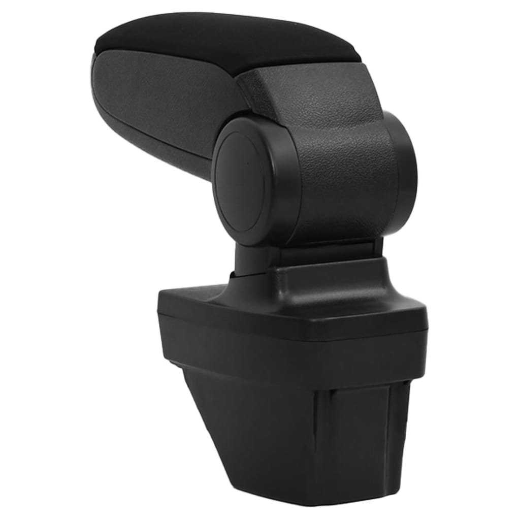 vidaXL Car Armrest Black 15x35x(33-49.5) cm ABS