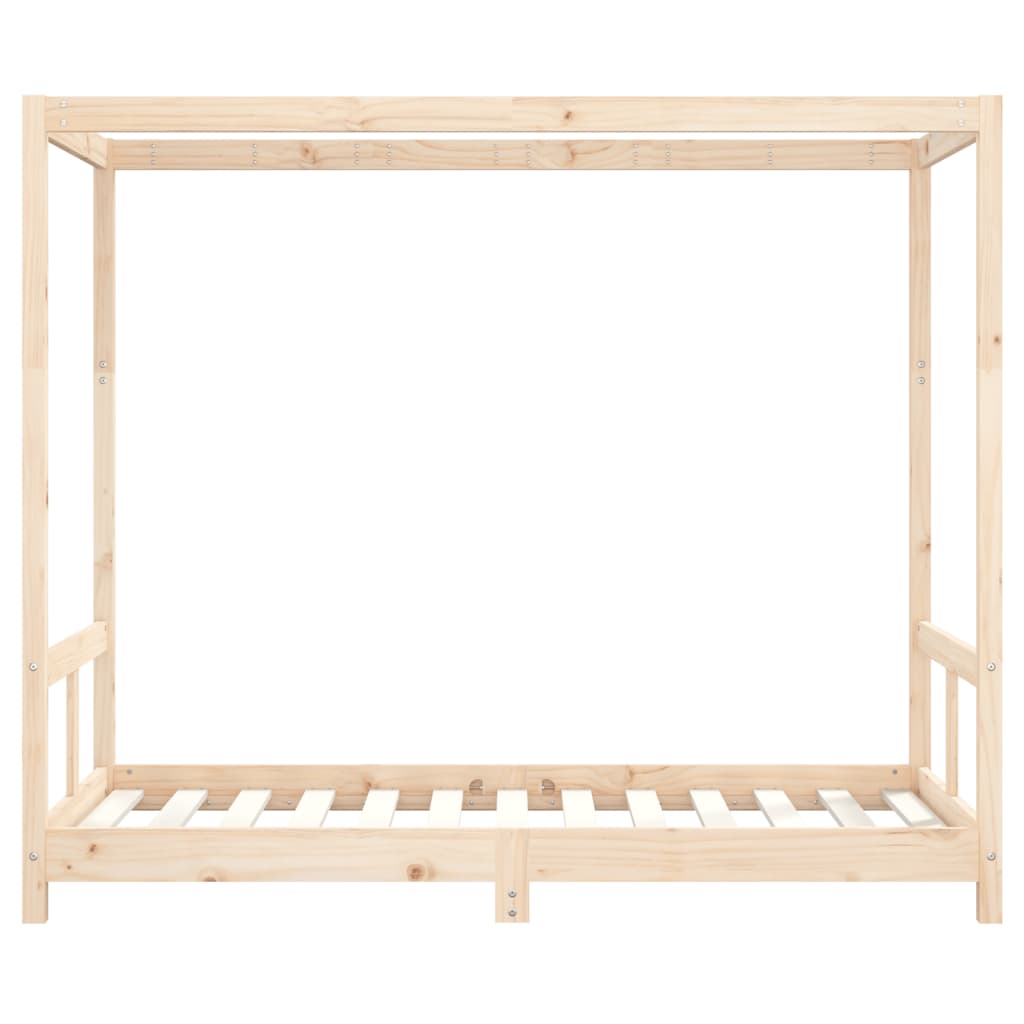 vidaXL Kids Bed Frame 80x160 cm Solid Wood Pine