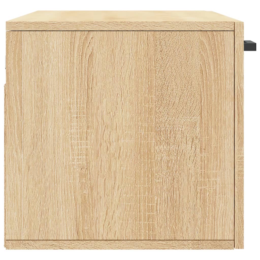 vidaXL Wall Cabinet Sonoma Oak 80x36.5x35 cm Engineered Wood