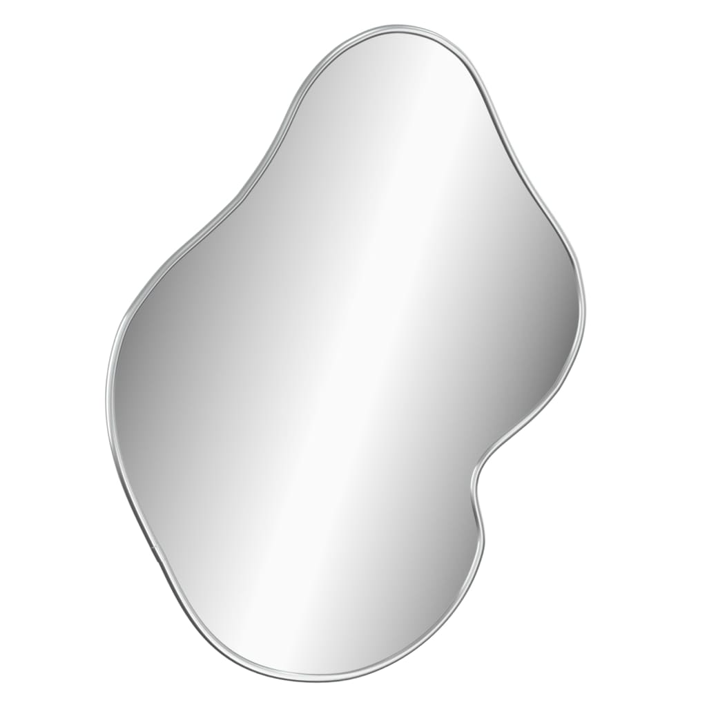 vidaXL Wall Mirror Silver 50x40 cm