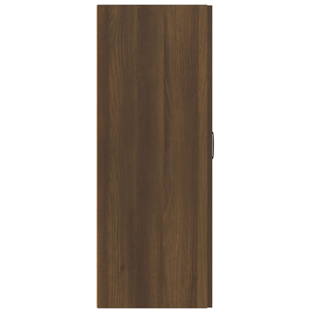 vidaXL Hanging Cabinet Brown Oak 69,5x34x90 cm Engineered Wood