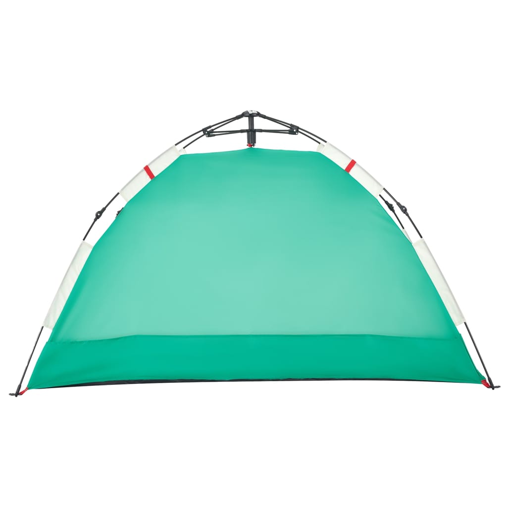 vidaXL Beach Tent 2-Person Sea Green Quick Release Waterproof