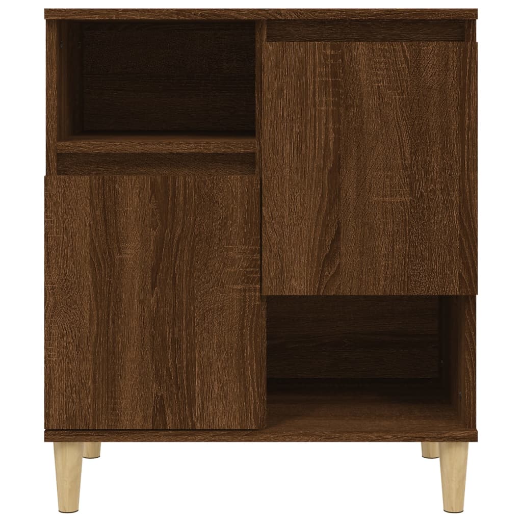 vidaXL Sideboards 3 pcs Brown Oak 60x35x70 cm Engineered Wood