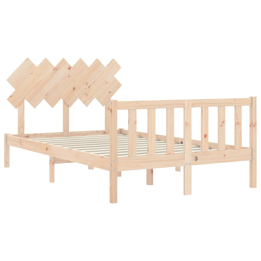 vidaXL Bed Frame without Mattress 120x200 cm Solid Wood Pine