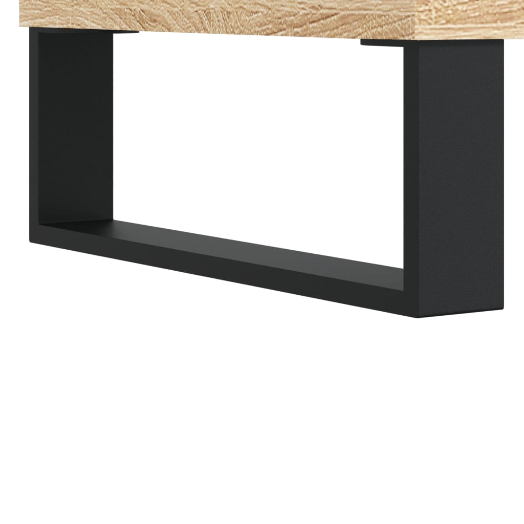 vidaXL TV Cabinet Sonoma Oak 150x36x30 cm Engineered Wood